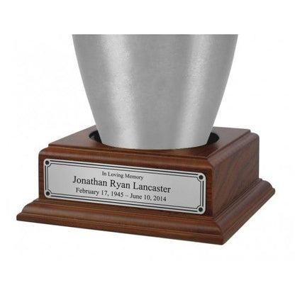 Engravable Wooden Base